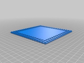 my customized lego-compatible brick2 construction toys 3d print model - Mito3D