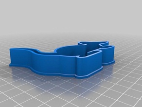 cochilando casa do mouse animais cookie-cutter 3d print model - Mito3D