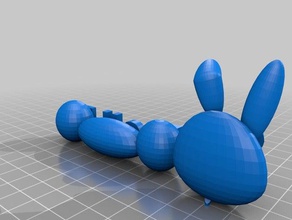 tatlı şey wunny tavşan 3d baskı 3d print model - Mito3D