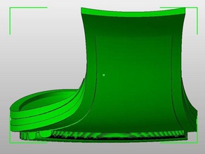 pat&iacuten zapato adereços 3d print model - Mito3D