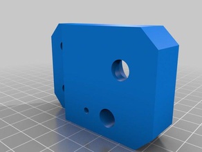 parafuso de avanço guia do eixo hictopprusa i3 alúmen extrusão 3d a impressora partes 3d print model - Mito3D