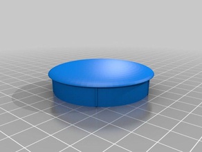 mi personalizados tubo de la tapa extremo del remolque jack diy 3d print model - Mito3D