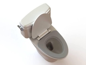 86duino toilet model furniture 3d print model - Mito3D