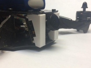 20 grau fpv câmera ccd de inclinação monta rc veículos 20degree montagem eachine racer kwat 3d print model - Mito3D