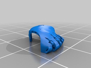 mod de la palma izquierda falange phoenix mano v2 partes 3d prótesis biomédica habilitar educativo gopro salud mecánica palm 3d print model - Mito3D