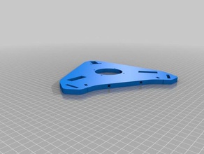plateau support bobine udelta 3d printer parts emotiontech 3d print model - Mito3D