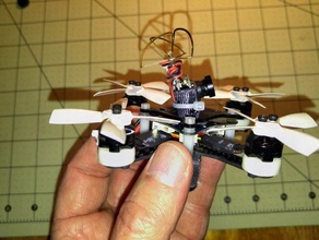 80 speck rx1102 motor mount rc araç mikro dört quadcopter 3d print model - Mito3D