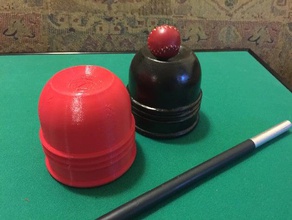 cup cups balls magic trick other 3d print model - Mito3D