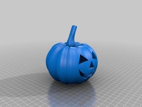 jack-o-lantern decor pumpkin carving 3d print model - Mito3D