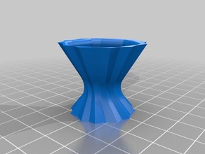 flower vase sculptures 3d print model - Mito3D