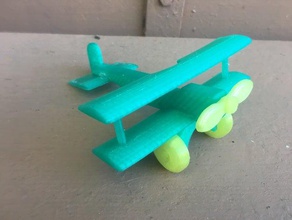 avion jouet des véhicules cncwme cnc moi jouets 3d print model - Mito3D