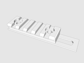 m-lok herramientas magpul mlok la tuerca picatinny 3d print model - Mito3D