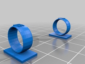bff set de anillo 3d impresión 3d print model - Mito3D