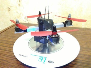 f160tubz alum shafts rc vehicles fpv racer racing miniquad mini quadcopter 3d print model - Mito3D