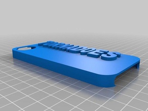 copy iphone 5s case template 3d printing 3d print model - Mito3D