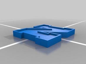 nebraska-Schleife sport im freien 3d print model - Mito3D