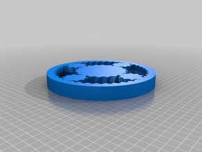 ingranaggio planetario ingegneria 3d print model - Mito3D