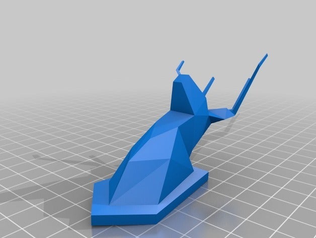 fortaleza cabeça de veado adereços castelo cervo manter 3D print model - Mito3D
