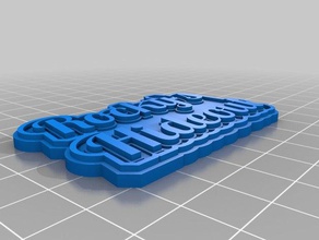 rocky 3 keychains customized 3d print model - Mito3D