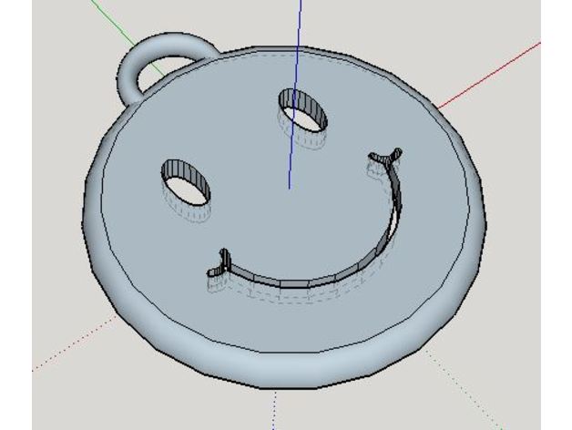 smiling face other 3D print model - Mito3D