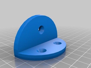taquet grampo substituição partes prateleira de suporte madeira 3d print model - Mito3D