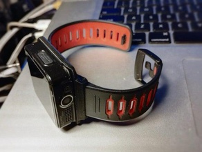 abardeen f80 bracelet berceau les bracelets le remplacement la smartwatch pièce de rechange regarder bande téléphone montre 3d print model - Mito3D