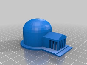 il pantheon altri 3d print model - Mito3D