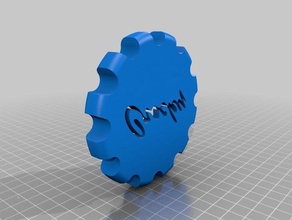 crocky makercoin las monedas insignias 3d print model - Mito3D