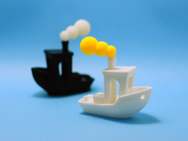 smoke 3dbenchy boat printing tests 3D print model - Mito3D