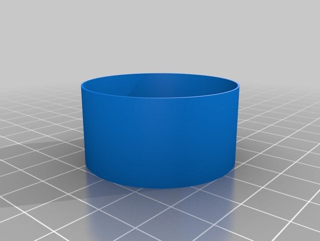 my customized tube cap 40mm parts 3D print model - Mito3D