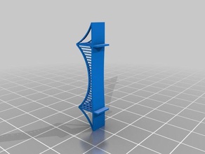 golden gate varreduras réplicas 3d print model - Mito3D