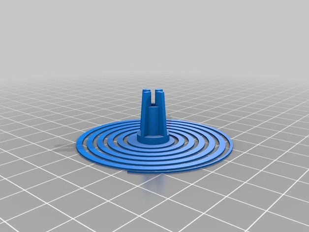 espiral aquário bolha de-centralizador outros 3D print model - Mito3D