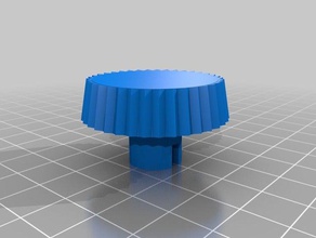bouton despeje tarte express substituição partes personalizado 3d print model - Mito3D