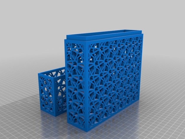 boîte de recettes heptagone style v20 les jouets jeux personnalisé 3D print model - Mito3D