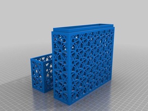 box Rezepte siebeneck Stil v20 - Spielzeug Spiele angepasst 3d print model - Mito3D