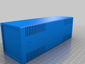 tesla 18650 batteria di 36v box l'elettronica personalizzato 3d print model - Mito3D