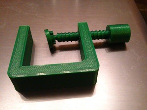 screw clamp hand tools schraubzwinge 3d print model - Mito3D