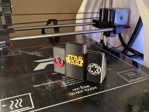 x-wing miniatures plantilla titular de logotipos juguete juego accesorios star wars 3d print model - Mito3D