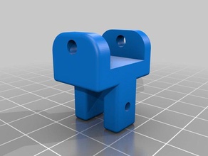deltaprintr e3d hotend blower fan monte kefen yazıcı parçaları 3d print model - Mito3D