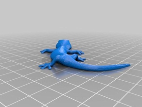 gecko deskpal imán de nevera 8 35 cocina comedor 3d print model - Mito3D