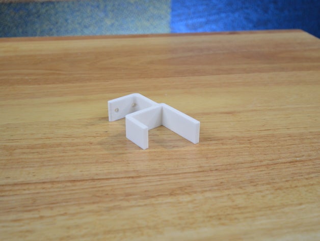 a gestão do cabo gancho ikea linnmon tabela office 3D print model - Mito3D