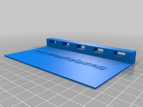 3x5 card usb stick drive holder organizer computer 3d print model - Mito3D