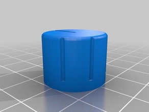 my customized knob rotary encoder potentiometer electronics 3d print model - Mito3D