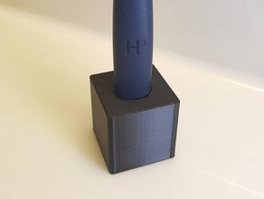 harry maquinilla de afeitar vertical titular cuarto baño 3d print model - Mito3D