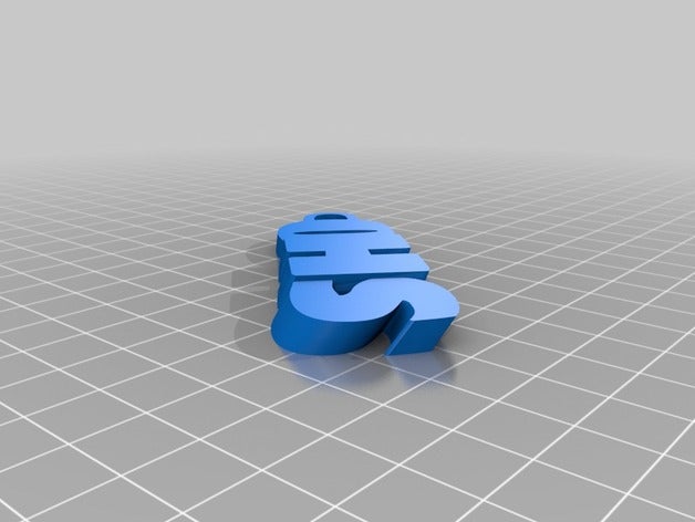 ford sho keychain organization customized 3D print model - Mito3D