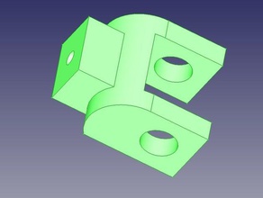 idler support 3d printer parts x-idler 3d print model - Mito3D