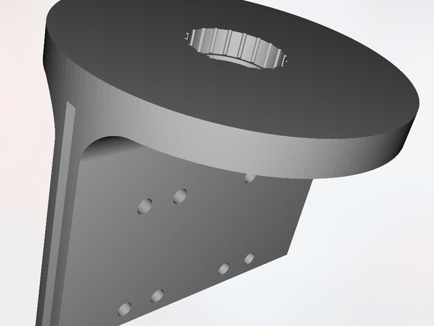 prusa p3 base 3d la stampante parti l'università di aarhus aup3steel scuola ingegneria 3D print model - Mito3D