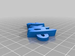 pixie portachiavi i personalizzato 3d print model - Mito3D