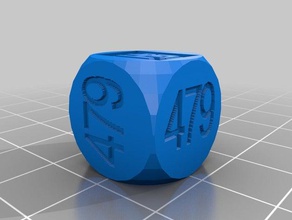 mi personalizados dados grabado imágenes 3d print model - Mito3D