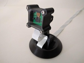 raspberry pi camera desktop stand electronics 3d print model - Mito3D
